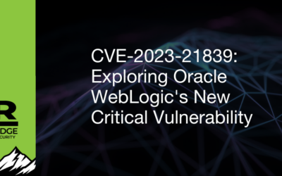 CVE-2023-21839: Exploring Oracle WebLogic’s Critical Vulnerability 