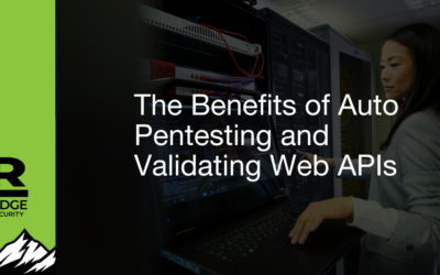 The Benefits of Auto Pentesting and Validating Web APIs