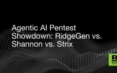 Agentic AI Pentest Showdown: RidgeGen vs. Shannon vs. Strix