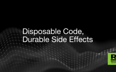 Disposable Code, Durable Side Effects
