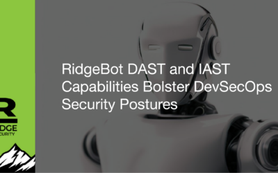 RidgeBot DAST and IAST Capabilities Bolster DevSecOps Security Postures 
