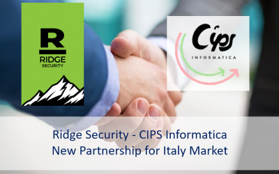 Ridge Security – CIPS Informatica New Partnership for Italy Market