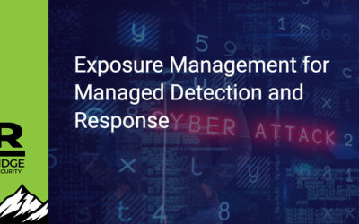 Exposure Management for Managed Detection and Response