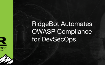 RidgeBot Automates OWASP Compliance for DevSecOps 