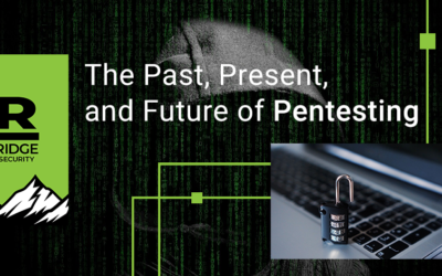 The Past, Present, and Future of Pentesting