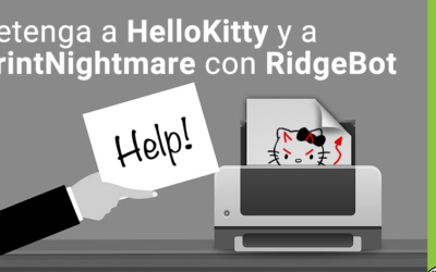 Detenga a HelloKitty y a PrintNightmare con RidgeBot