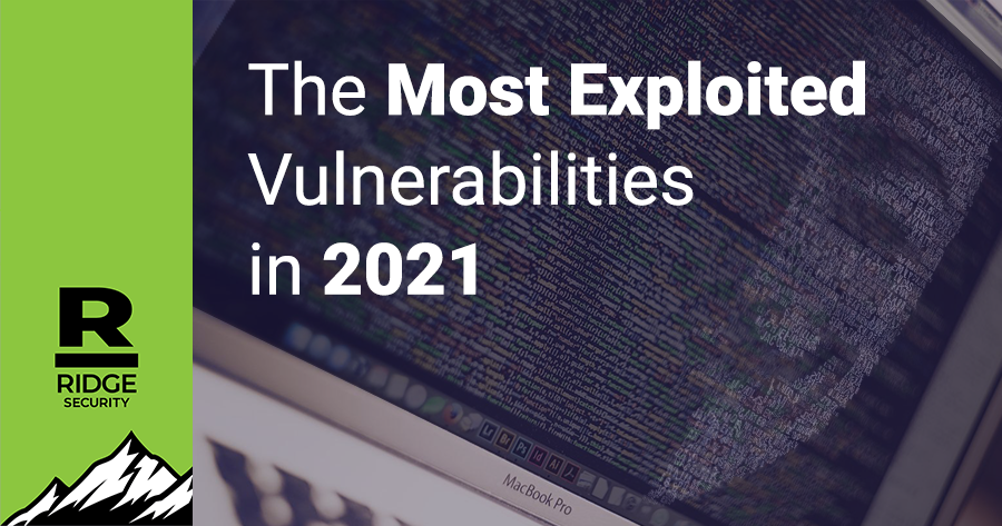 The Most Exploited Vulnerabilities in 2021