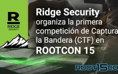 Ridge Security organiza la primera competición de Captura la Bandera (CTF) en ROOTCON 15