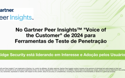 Ridge Security Reconhecida no Relatório Gartner Voice of Customer para Testes de Penetração