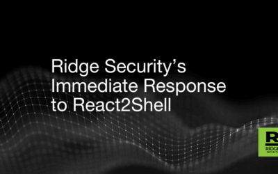 Ridge Security’s Immediate Response to React2Shell