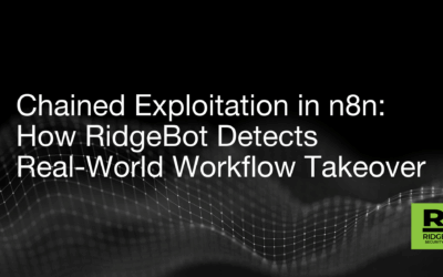 Chained Exploitation in n8n: How RidgeBot Detects Real-World Workflow Takeover 