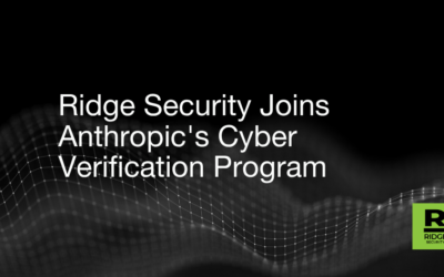 Ridge Security Join Anthropic’s Cyber Verification Program