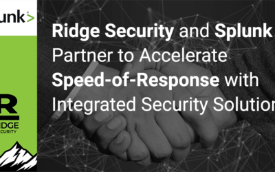 Ridge Security and Splunk Partner to Accelerate Speed-of-Response with Integrated Security Solution