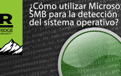 ¿Cómo utilizar Microsoft SMB para la detección del sistema operativo?