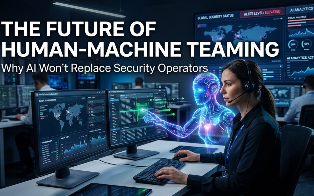 The Future Of Human-Machine Teaming: Why AI Won’t Replace Security Operators