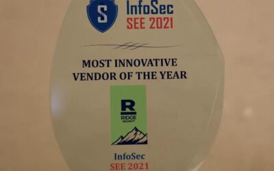 Ridge Security gana el premio al proveedor más innovador del año de InfoSec SEE